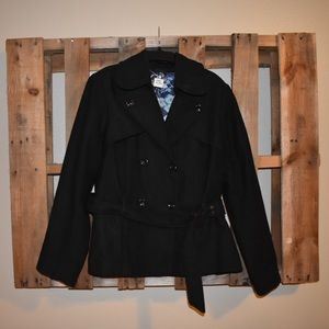 Classic Wool-Blend Peacoat